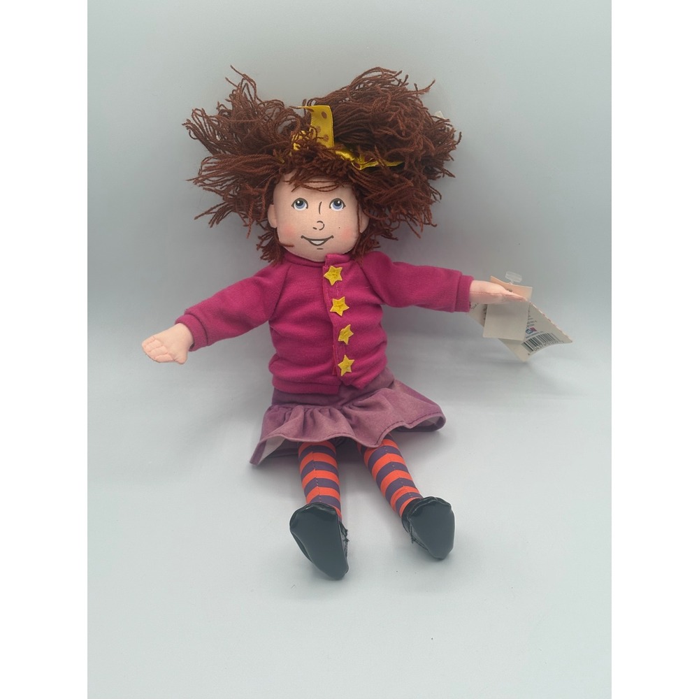 MerryMakers Junie B Jones Plush Doll Barbara Park‎ 11 inch Book Character NWT